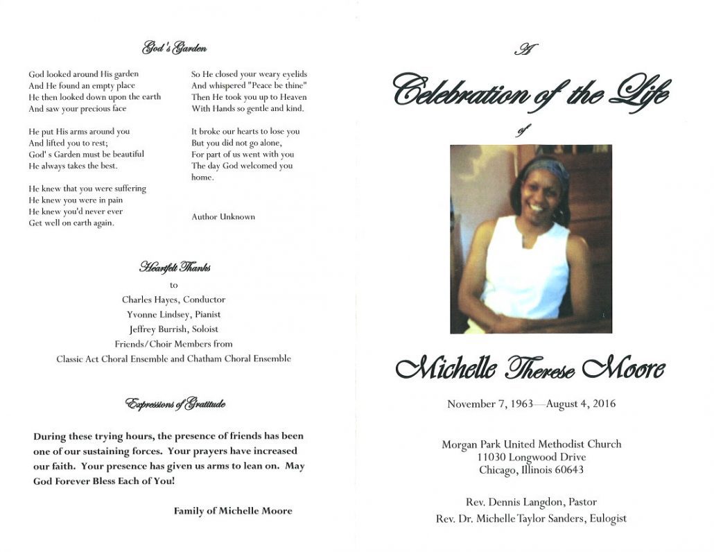 Michelle Therse Moore Obituary 2163_001