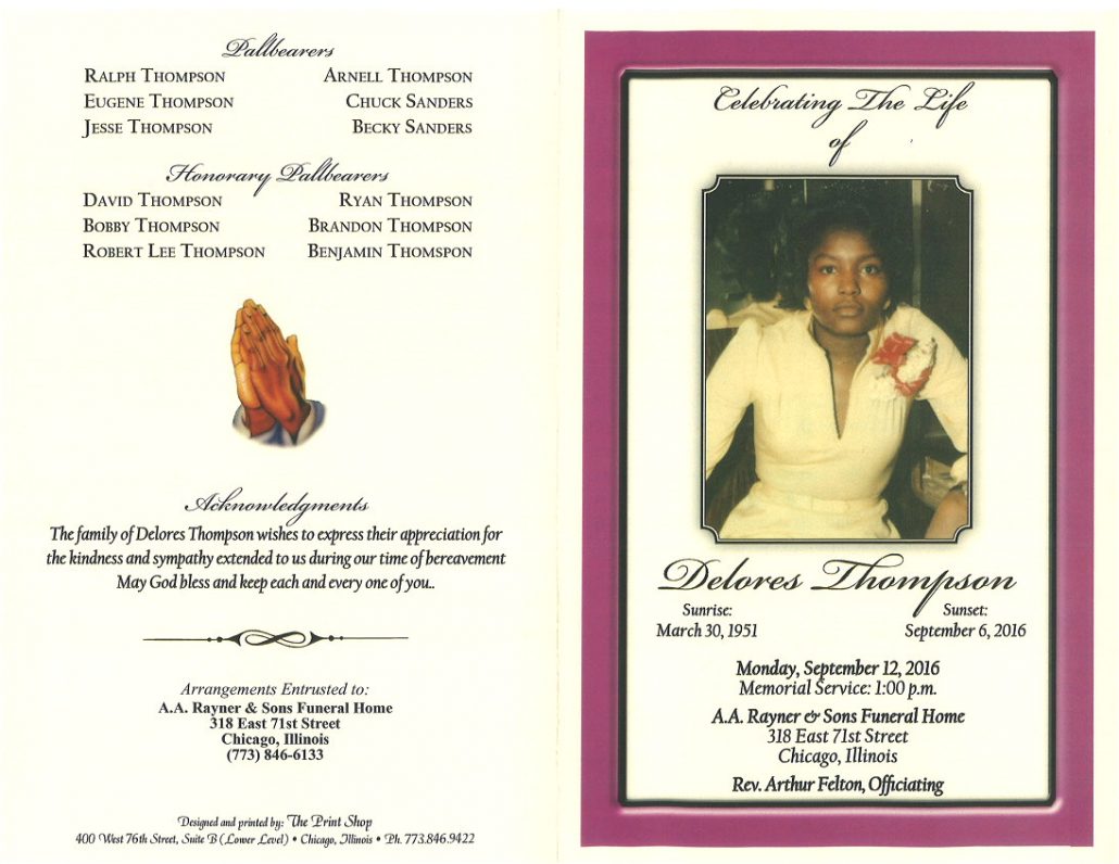 Delores Thompson Obituary 2278_001