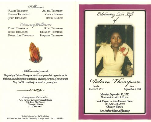 Delores Thompson Obituary 2278_001