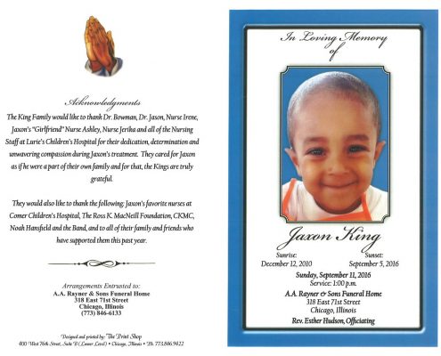 Jaxon King Obituary 2277_001