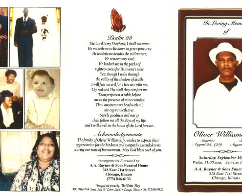 Oliver Williams Jr Obituary 2275_001