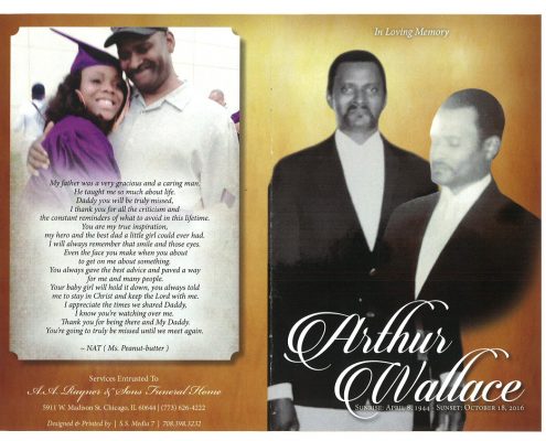 Arthur Wallace Obituary