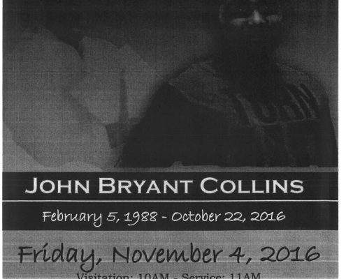 John Bryant Collins Obituary