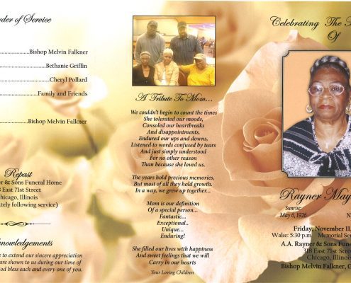 Rayner May Jones Obituary