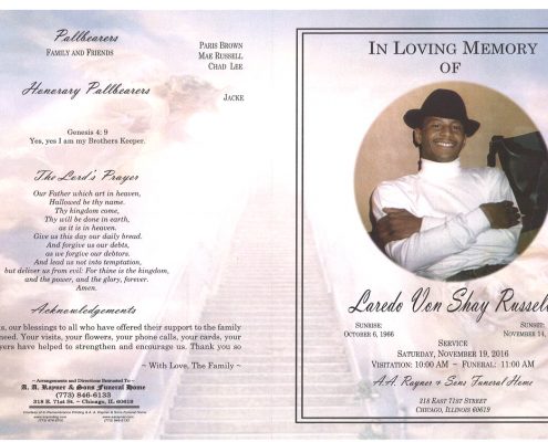 Laredo Von Shay Russell Obituary