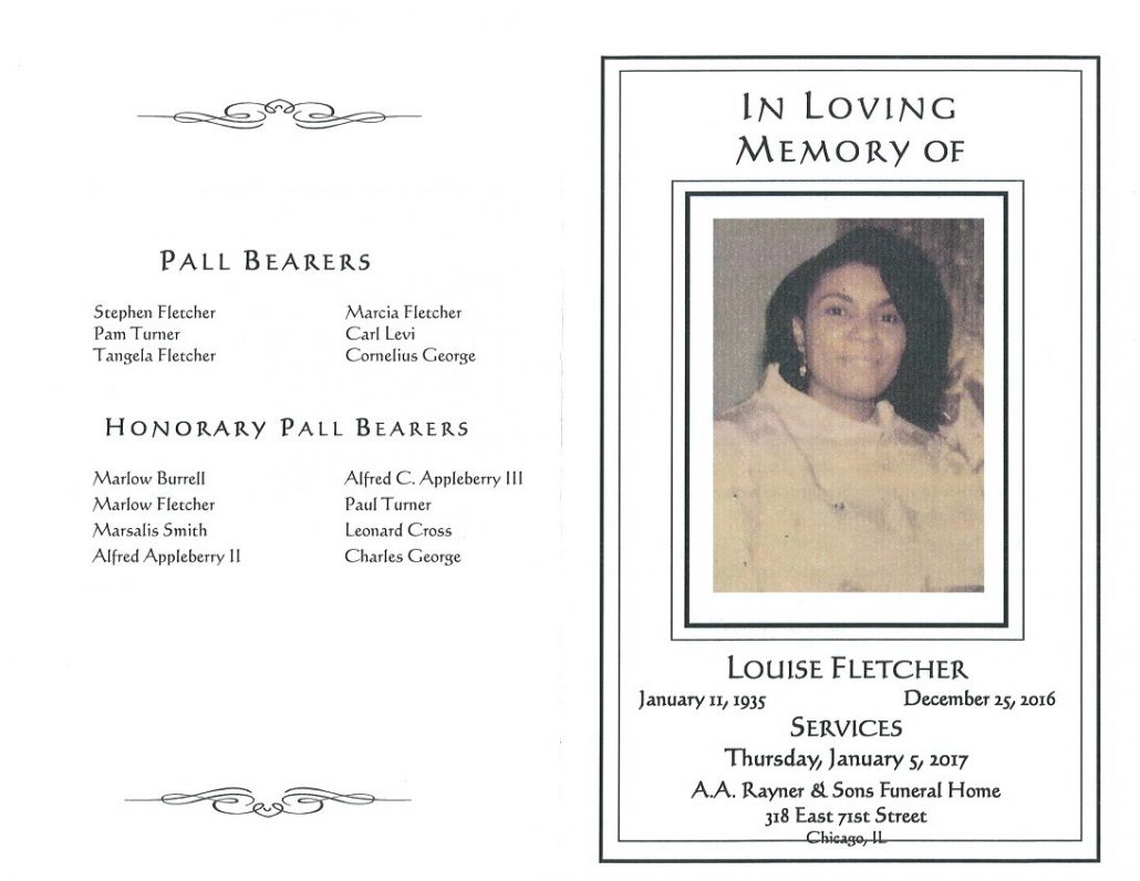 Louise Fletcher Obituary
