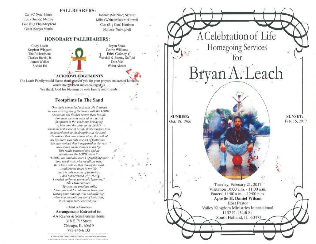 Bryan A Leach Obituary