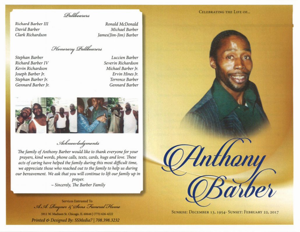 Anthony Barber Obituary