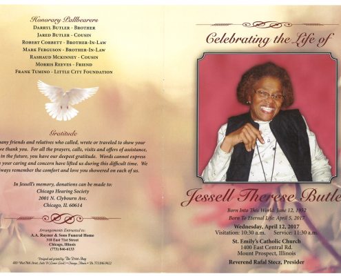 Jessell Therese Butler Obituary