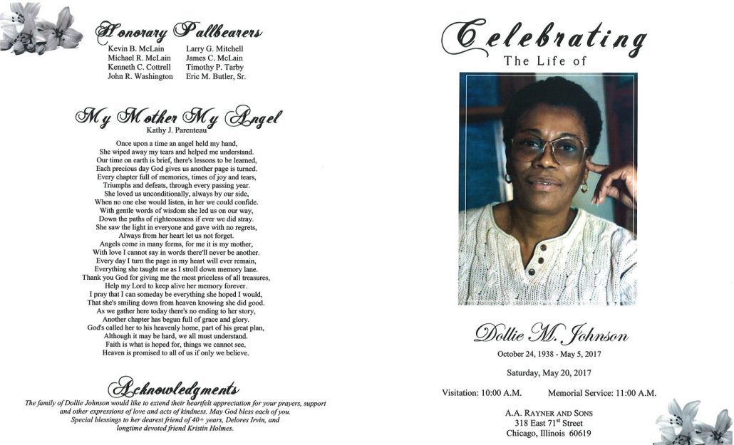 Dollie M Johnson Obituary