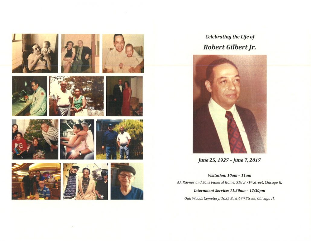 Robert Gilbert Jr Obituary