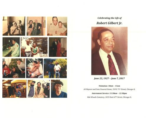 Robert Gilbert Jr Obituary