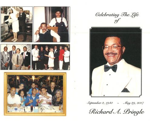Richard A Pringle Obituary