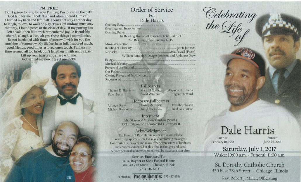 Dale Harris Obituary