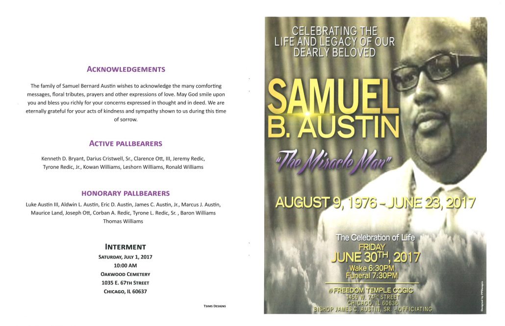 Samuel B Austin Obituary