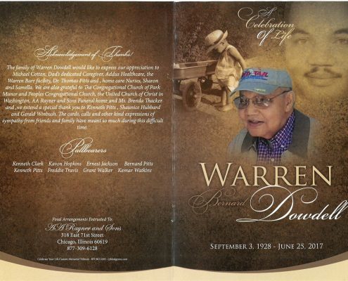 Warren Bernard Dowdell Obituary