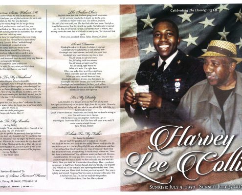 Harvey Lee Collins Obituary