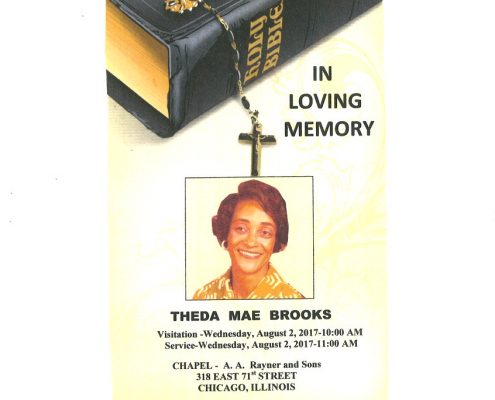 Theda Mae Brooks Obituary