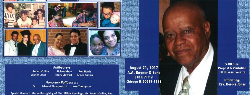 Edward Thompson Jr Obituary