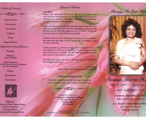 Donna Marie Harris Obituary