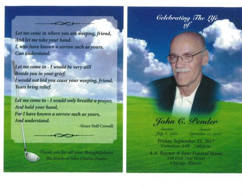 John C Pender Obituary
