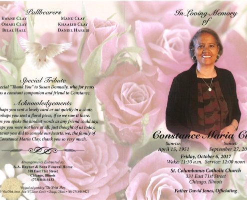 Constance Maris Clay Obituary
