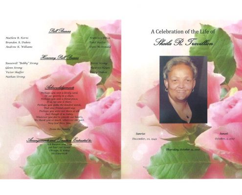 Sheila R Travillion Obituary