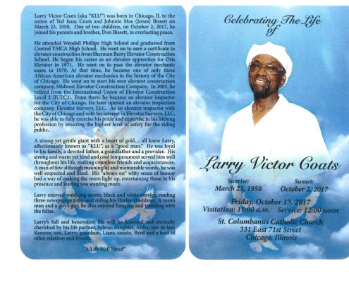 Larry Victor Coats Obituary