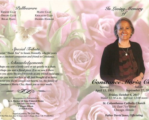 Constance Maria Clay Obituary