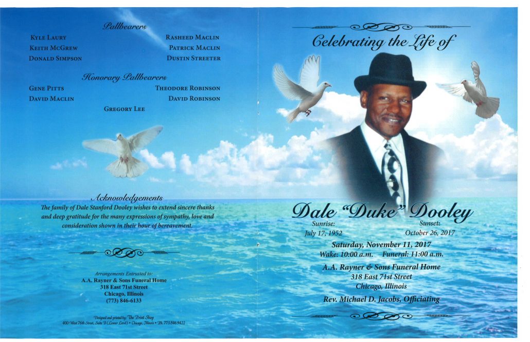 Dale Duke Dooley Obituary
