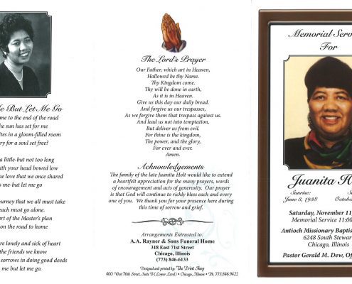 Juanita Holt Obituary