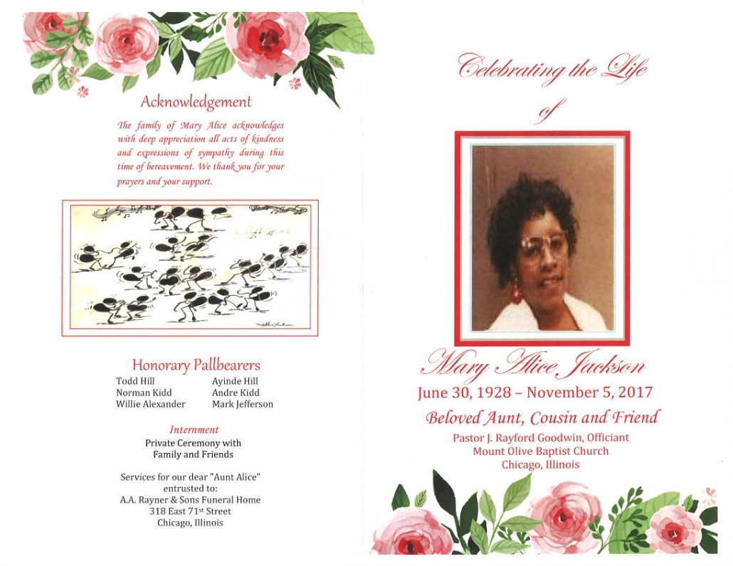 Mary Alice Jackson Obituary
