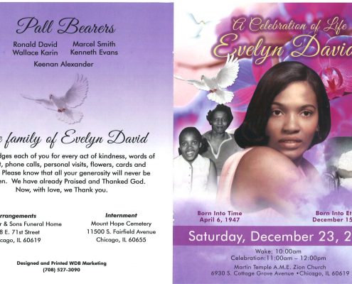 Evelyn Davis Obituary