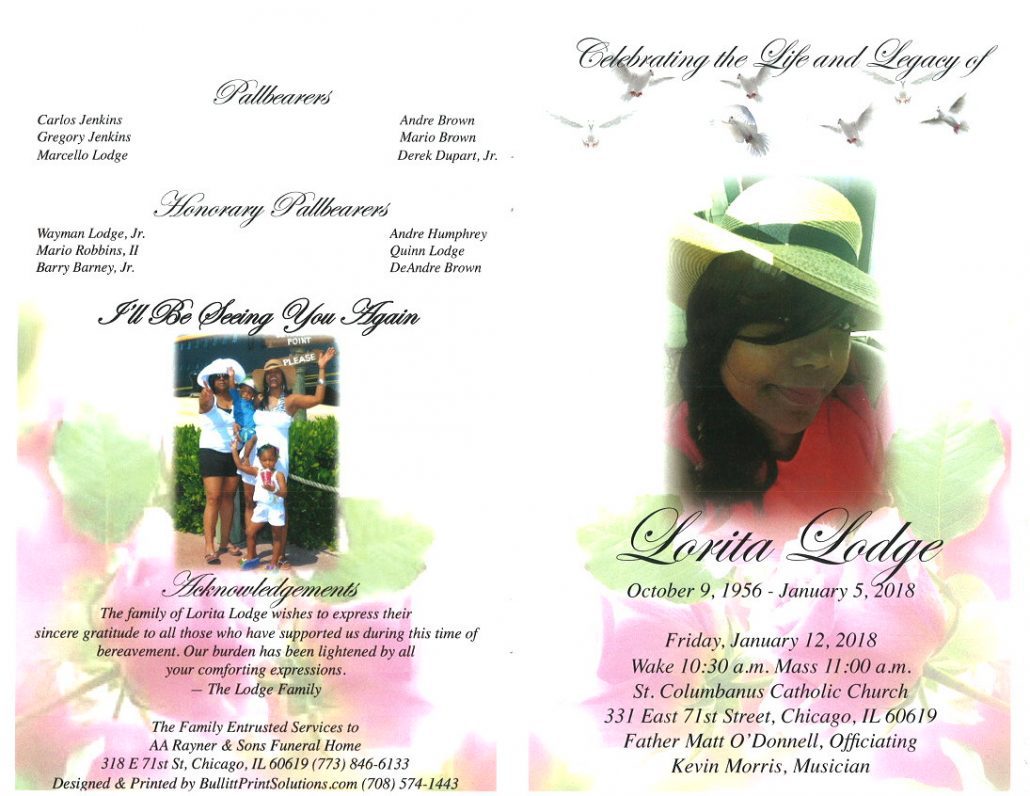 Lorita Lodge Obituary