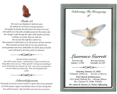 Lawrence Garrett obituary