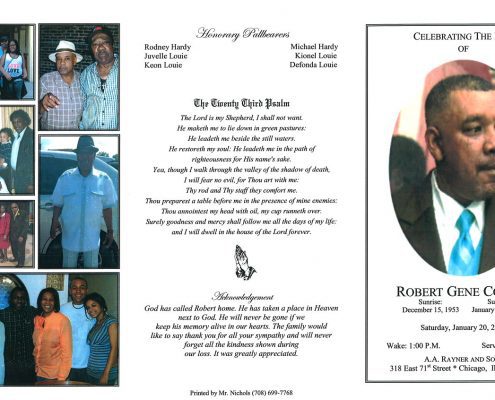 Robert Gene Cooper Obituary