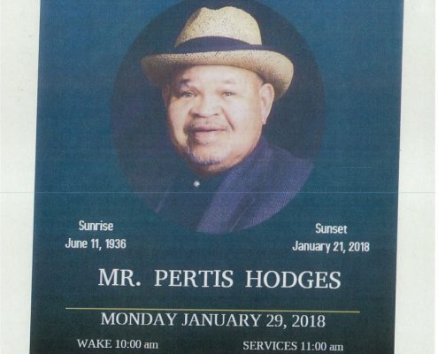 Mr pertis Hodges Obituary