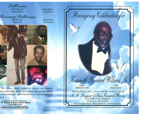 Kenneth Renard Wilson Sr Obituary