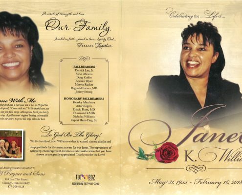 Janet K Williams obituary