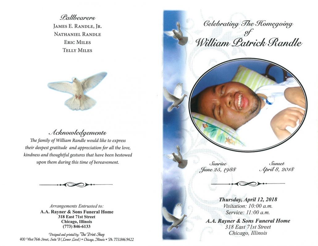 William Patrick Randle Obituary