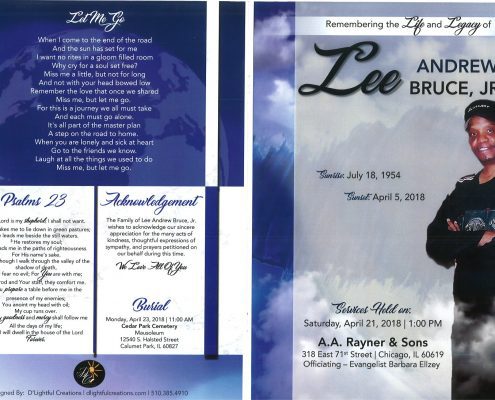 Lee Andrew Bruce Jr Obituary