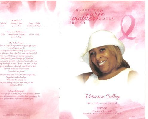 Veronica Culley Obituary