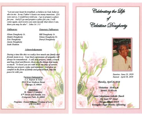 Celestine Dougherty Obituary