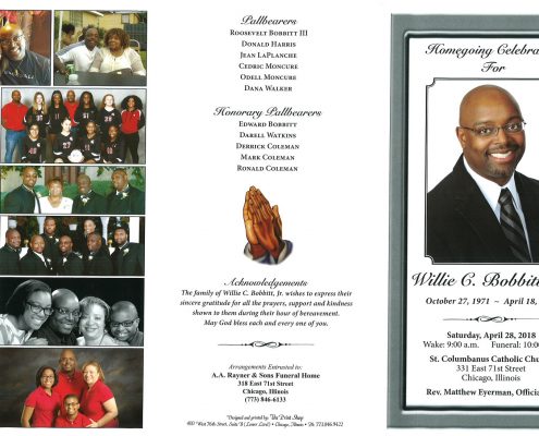 Willie C Bobbitt Jr Obituary