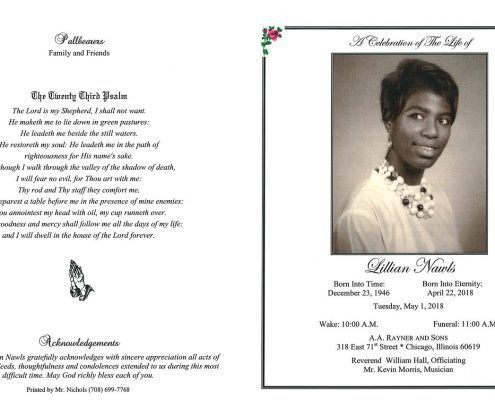 Lillian Nawls Obituary