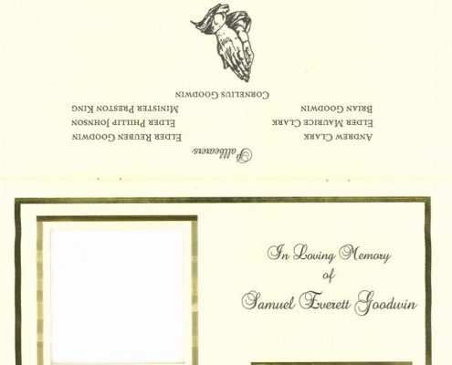 Samuel Everett Goodwin Obituary