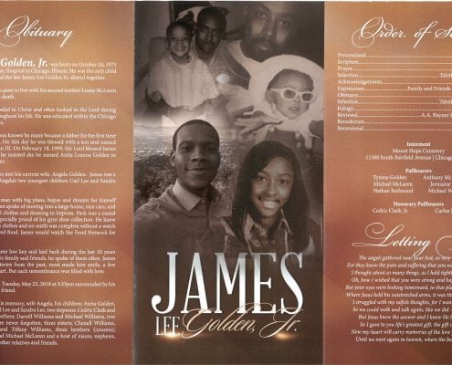 James Lee Golden Jr Obituary