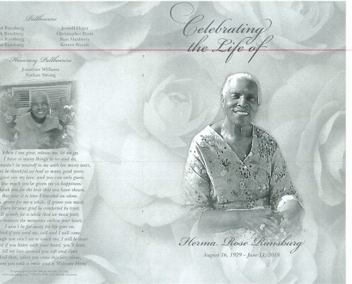 Herma Rose Ransburg Obituary