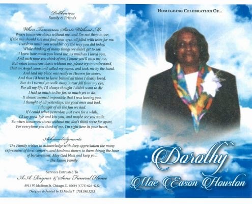 Dorothy Mae Eason Houston Obituary