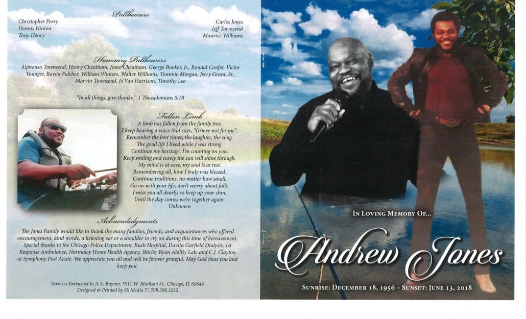 Andrew Jones Obituary